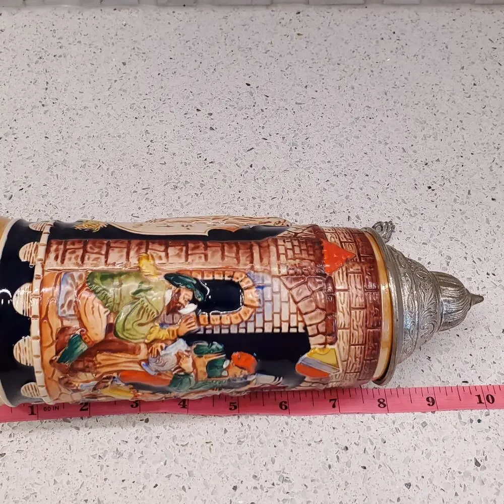 Vintage Gerz Beer Stein 10